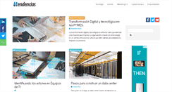 Desktop Screenshot of itendencias.net